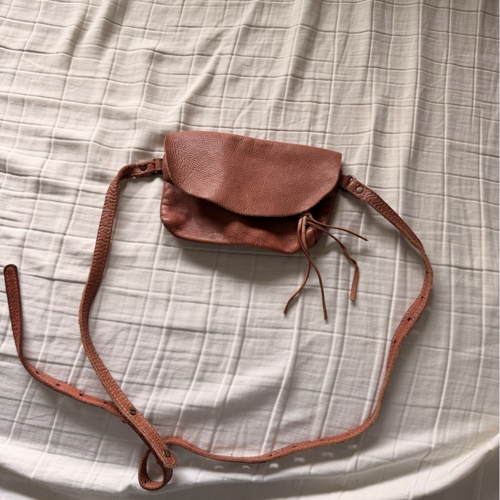 Free People- We the free small brown bag